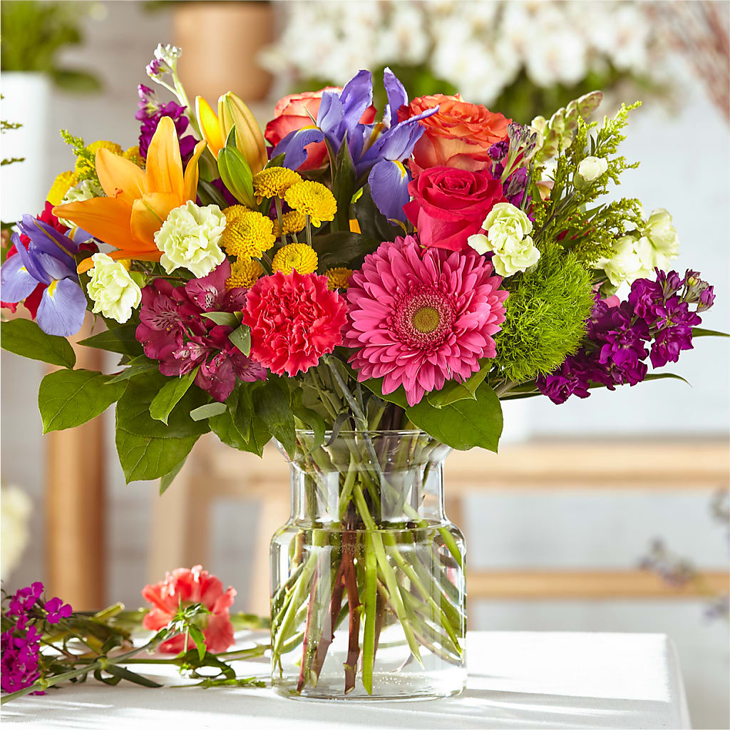 Bold & Bright – A Florist Original – Creative Florist, Cherry Valley MA