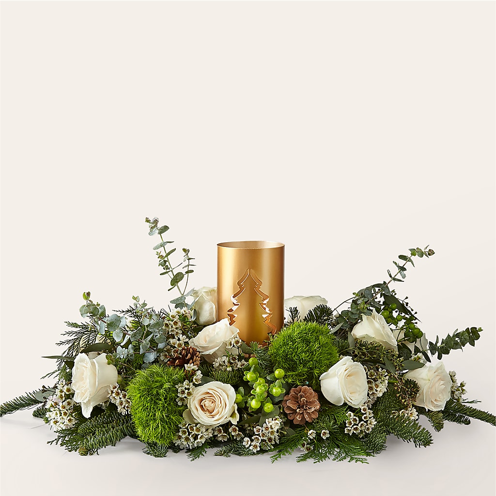 Chestnuts Roasting Centerpiece – Creative Florist, Cherry Valley MA