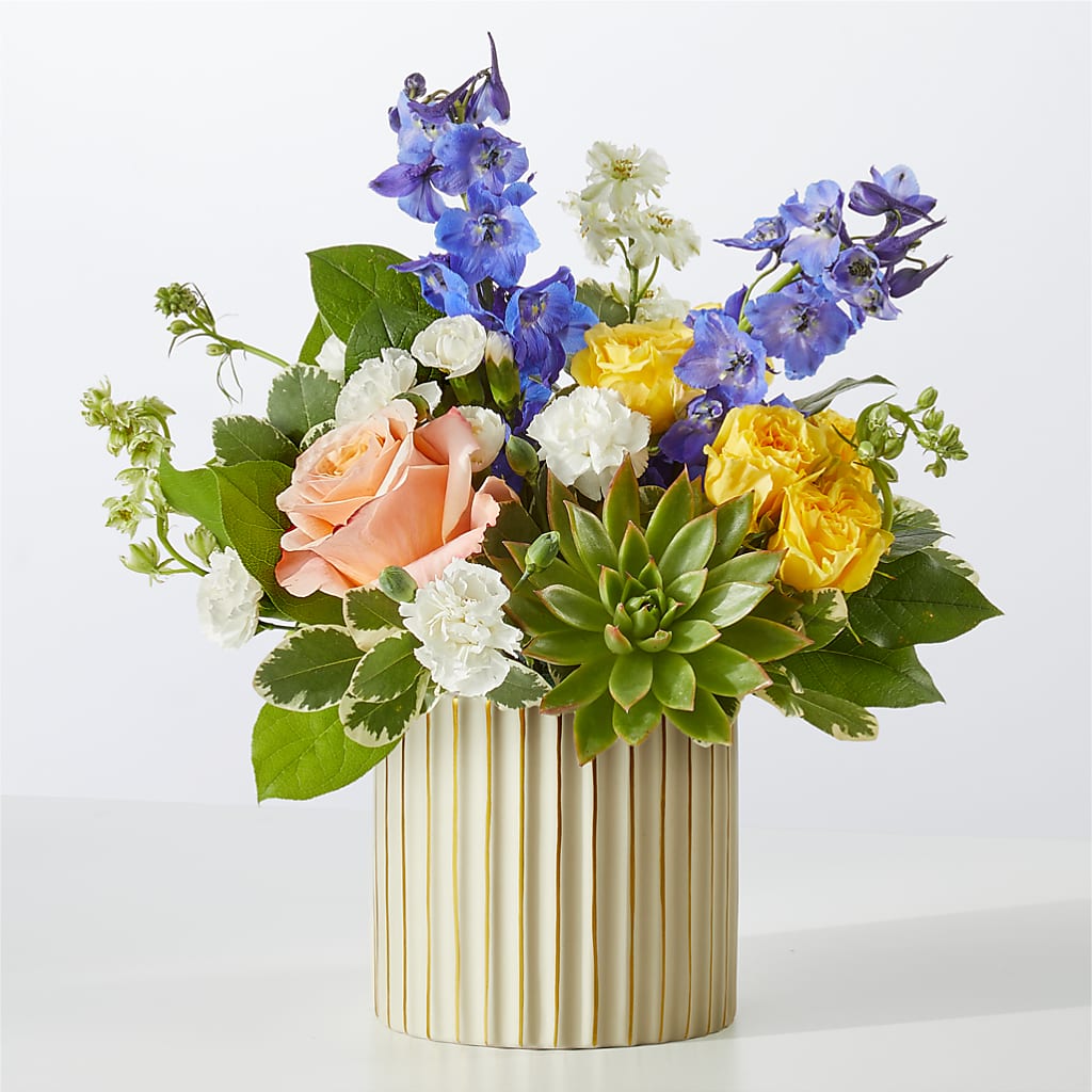 Cobalt Reverie Bouquet – Creative Florist, Cherry Valley MA