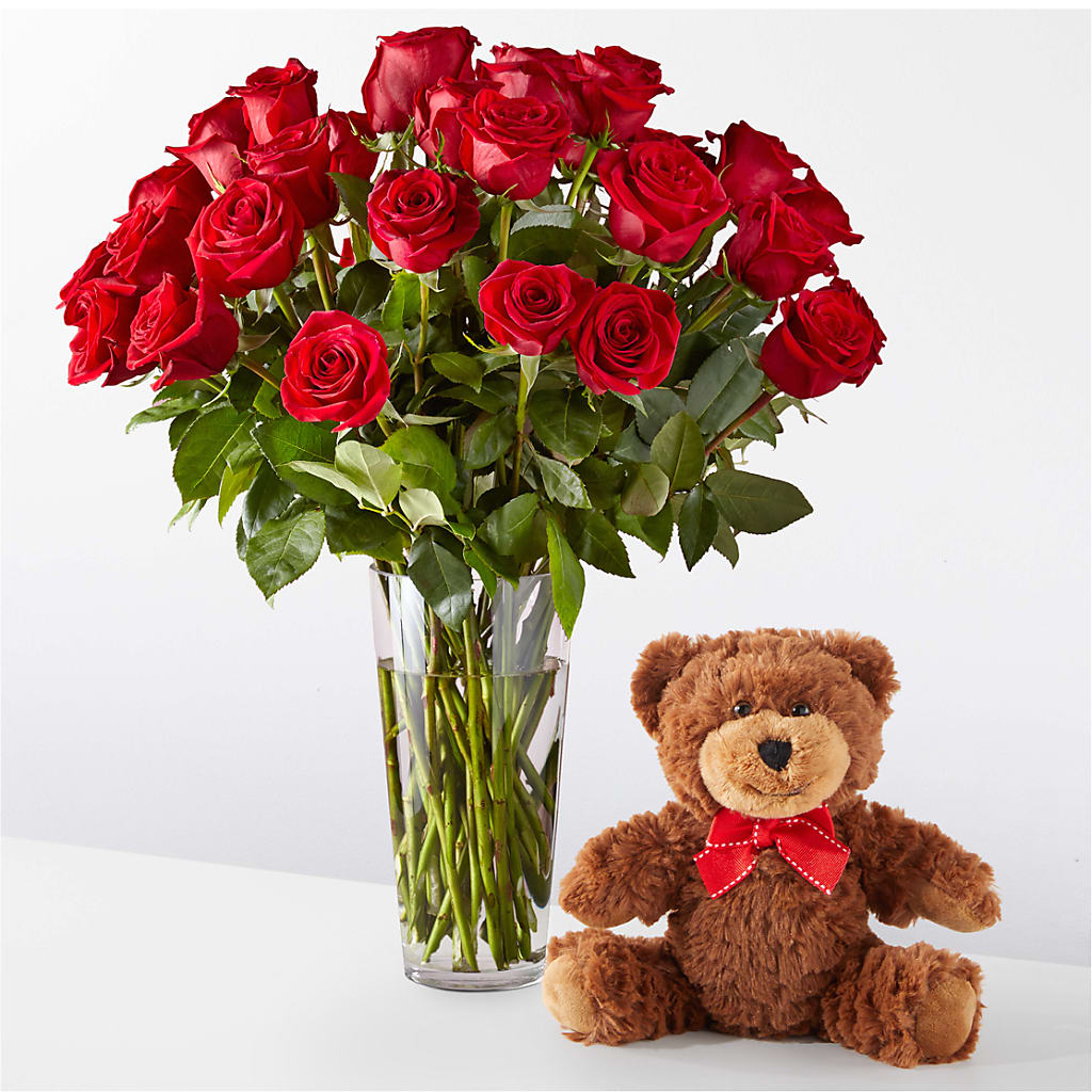 Romantic Long Stem Red Rose Bouquet Bundles – Creative Florist, Cherry Valley MA