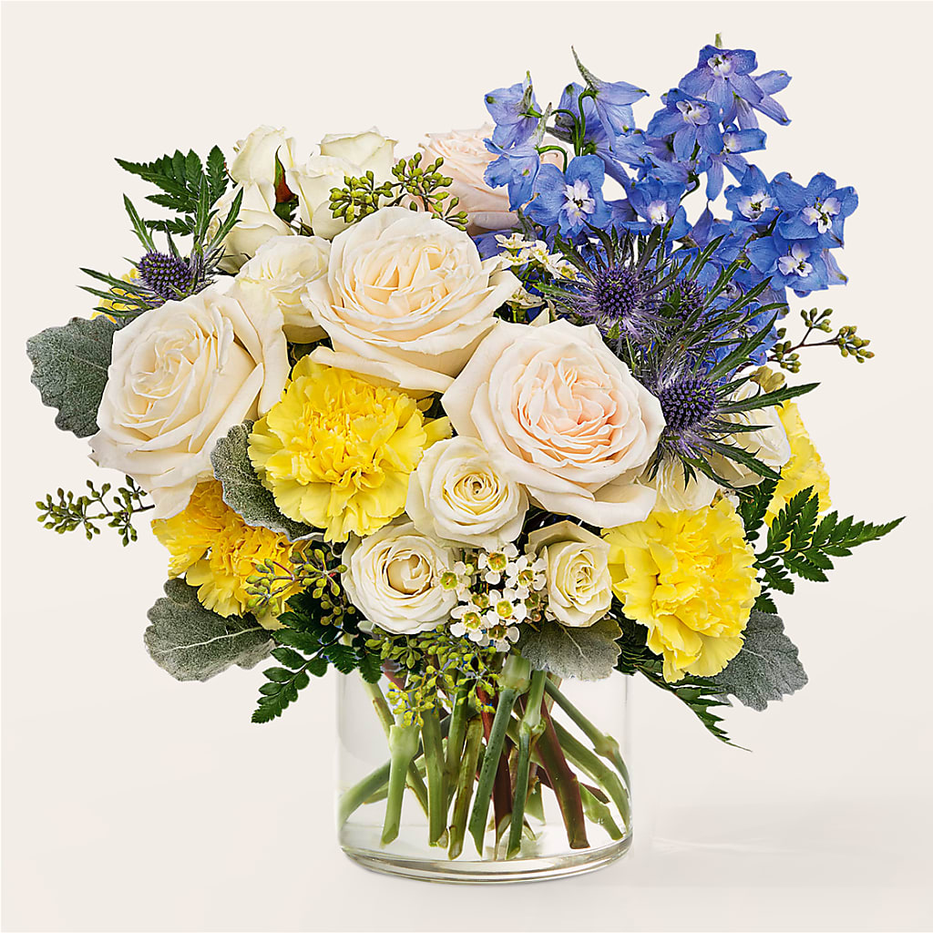 Lemon Sorbet Bouquet – Creative Florist, Cherry Valley MA
