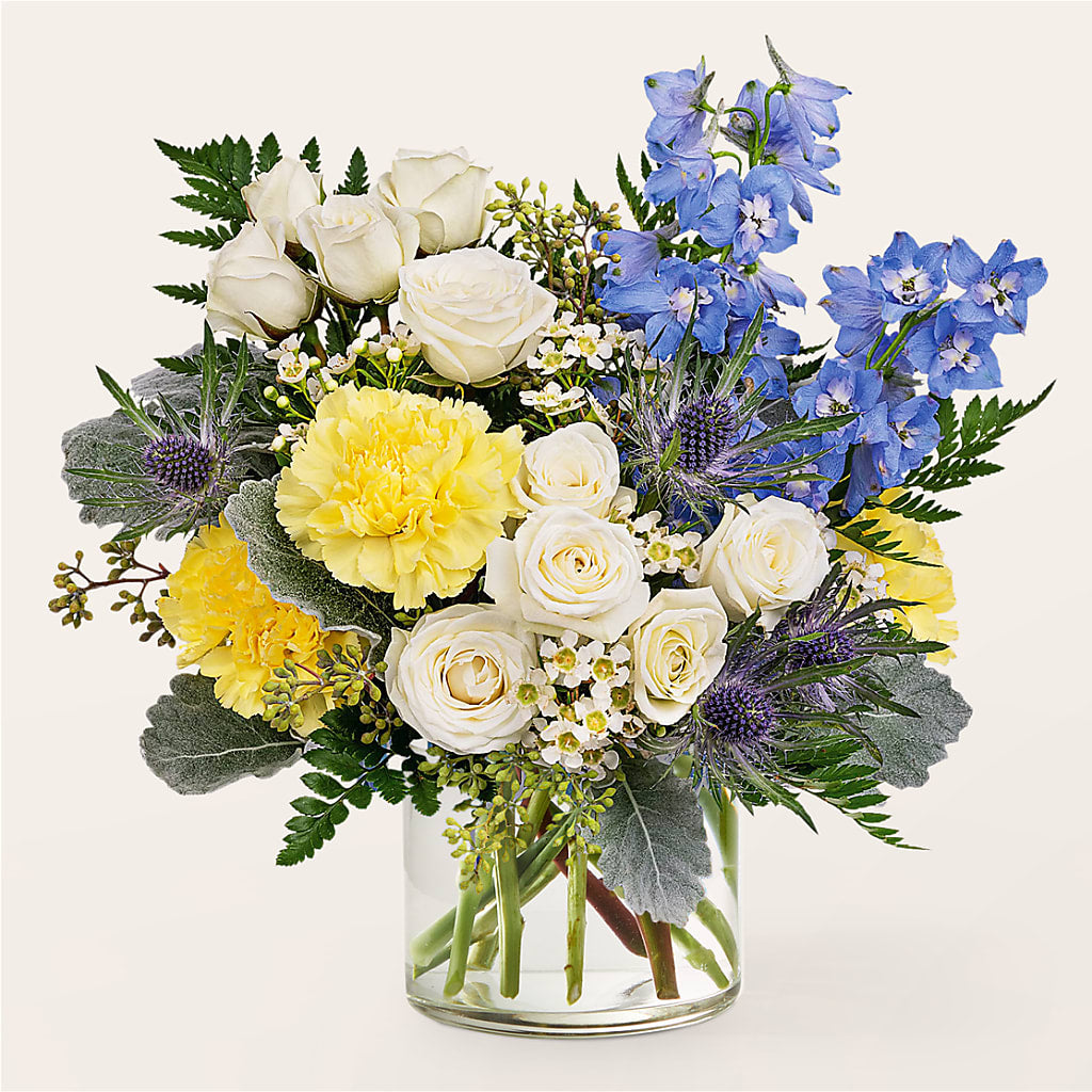 Lemon Sorbet Bouquet – Creative Florist, Cherry Valley MA