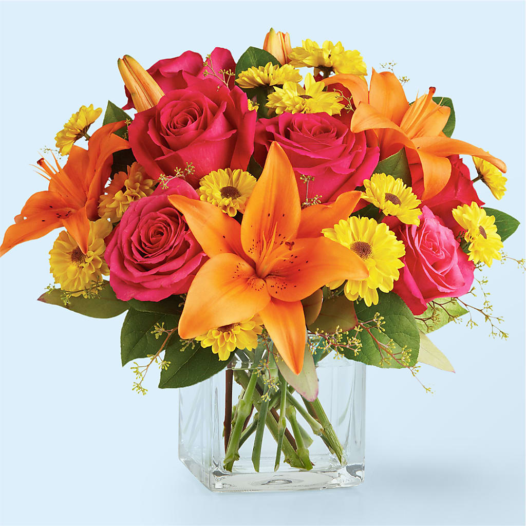 Neon Lights Bouquet – Creative Florist, Cherry Valley MA