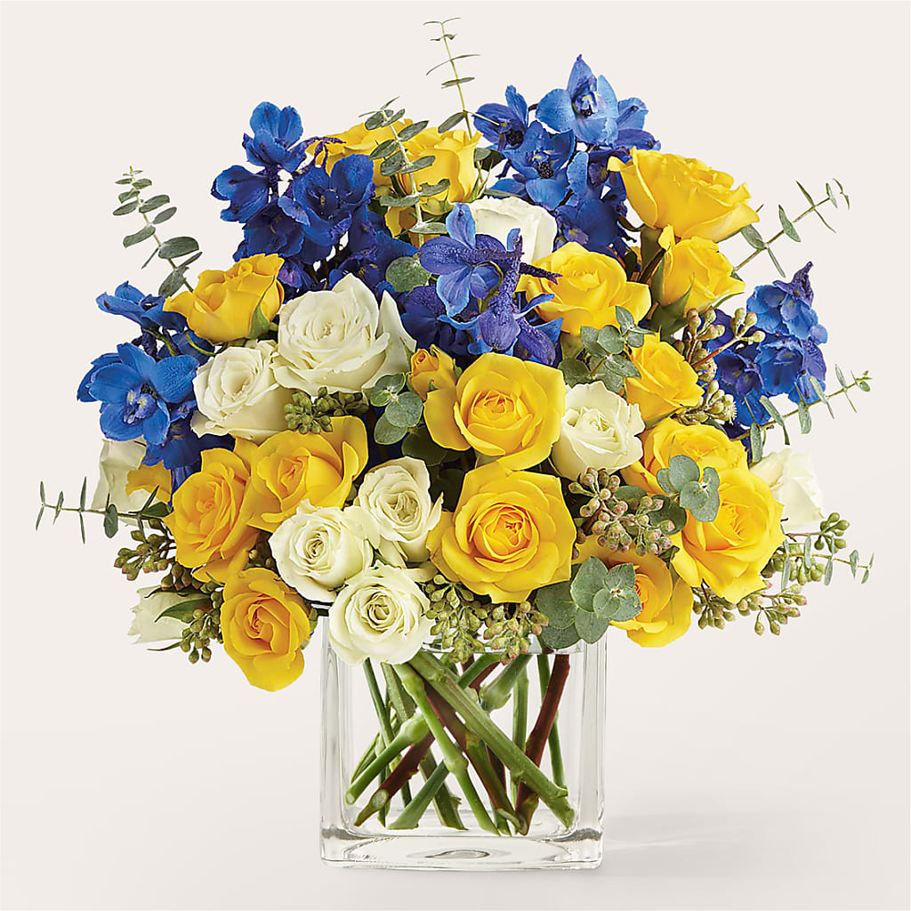 Sparkling Citrine Bouquet – Creative Florist, Cherry Valley MA