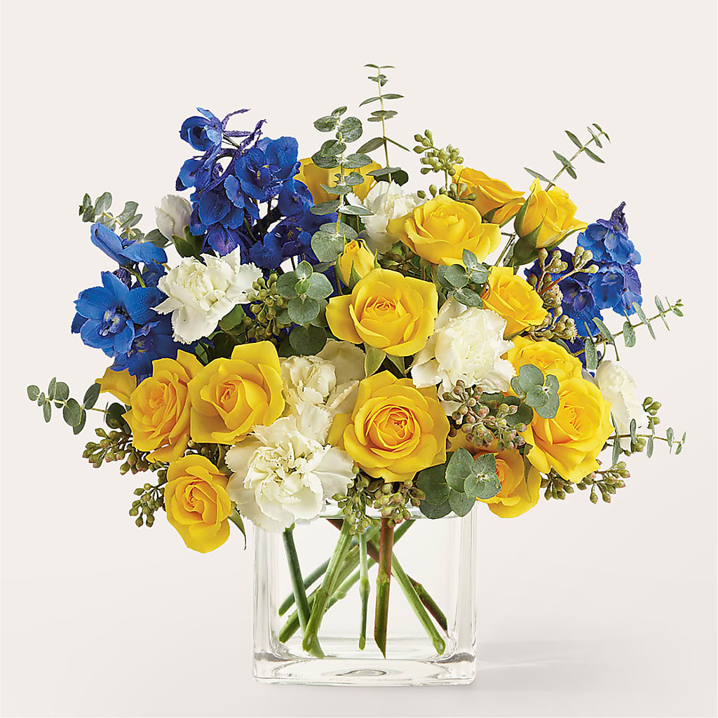 Sparkling Citrine Bouquet – Creative Florist, Cherry Valley MA