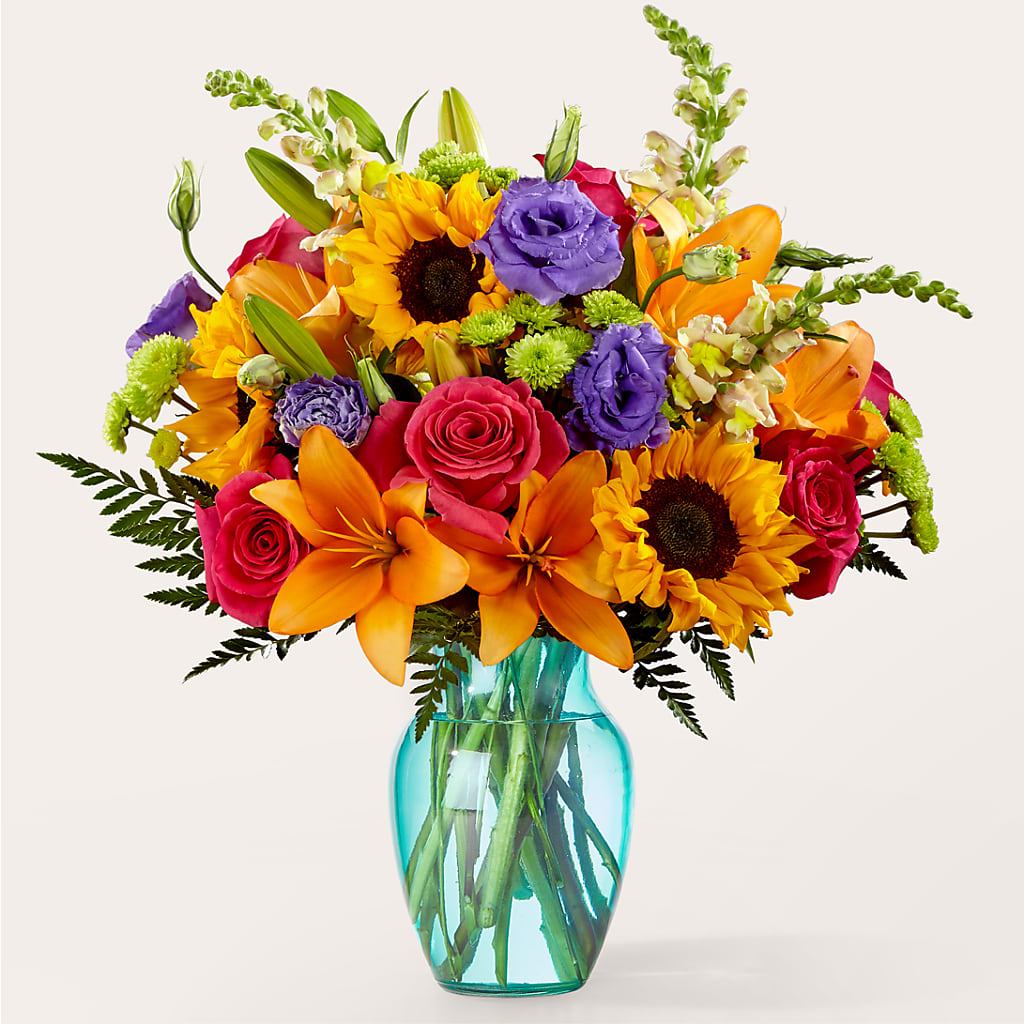 Double Rainbow Bouquet – Creative Florist, Cherry Valley MA