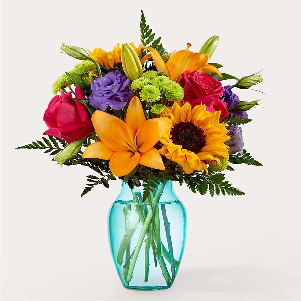 Double Rainbow Bouquet – Creative Florist, Cherry Valley MA