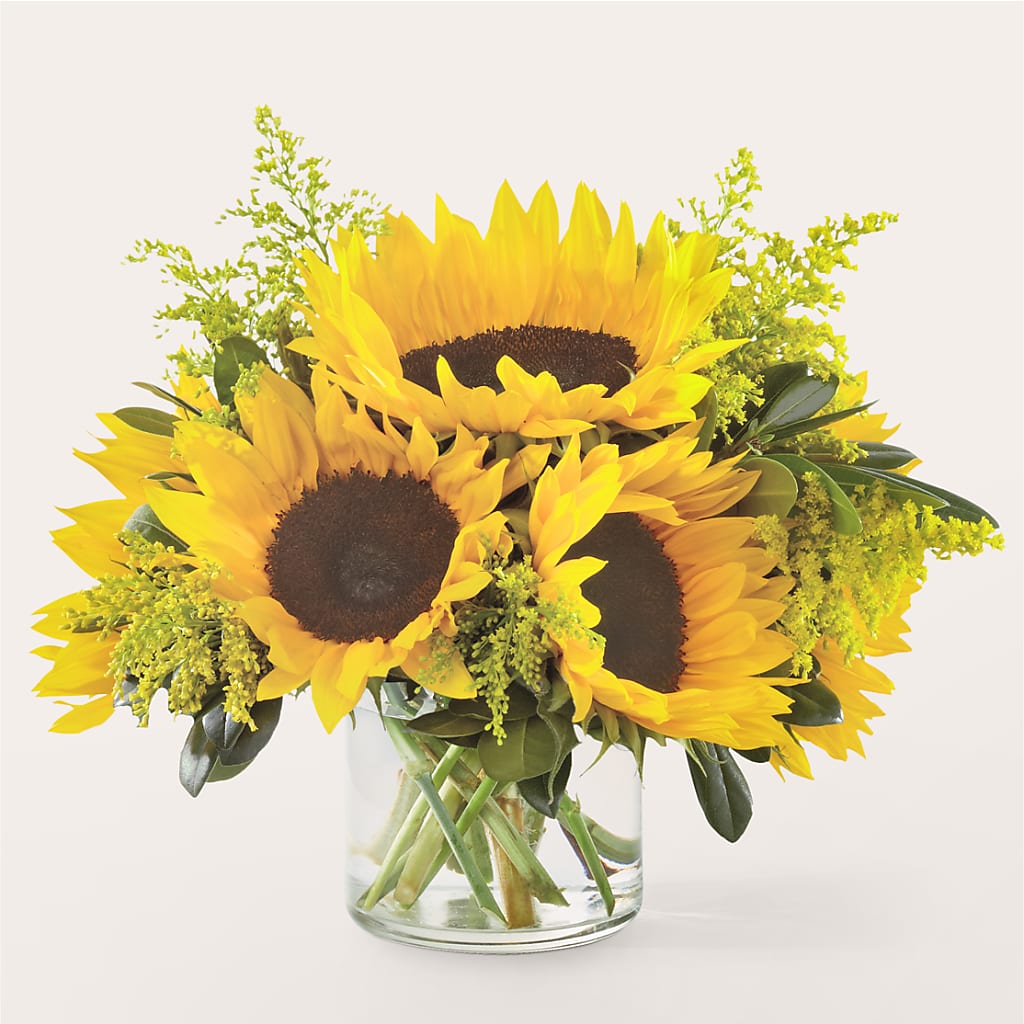 Beaming Sunflower Bouquet – Creative Florist, Cherry Valley MA