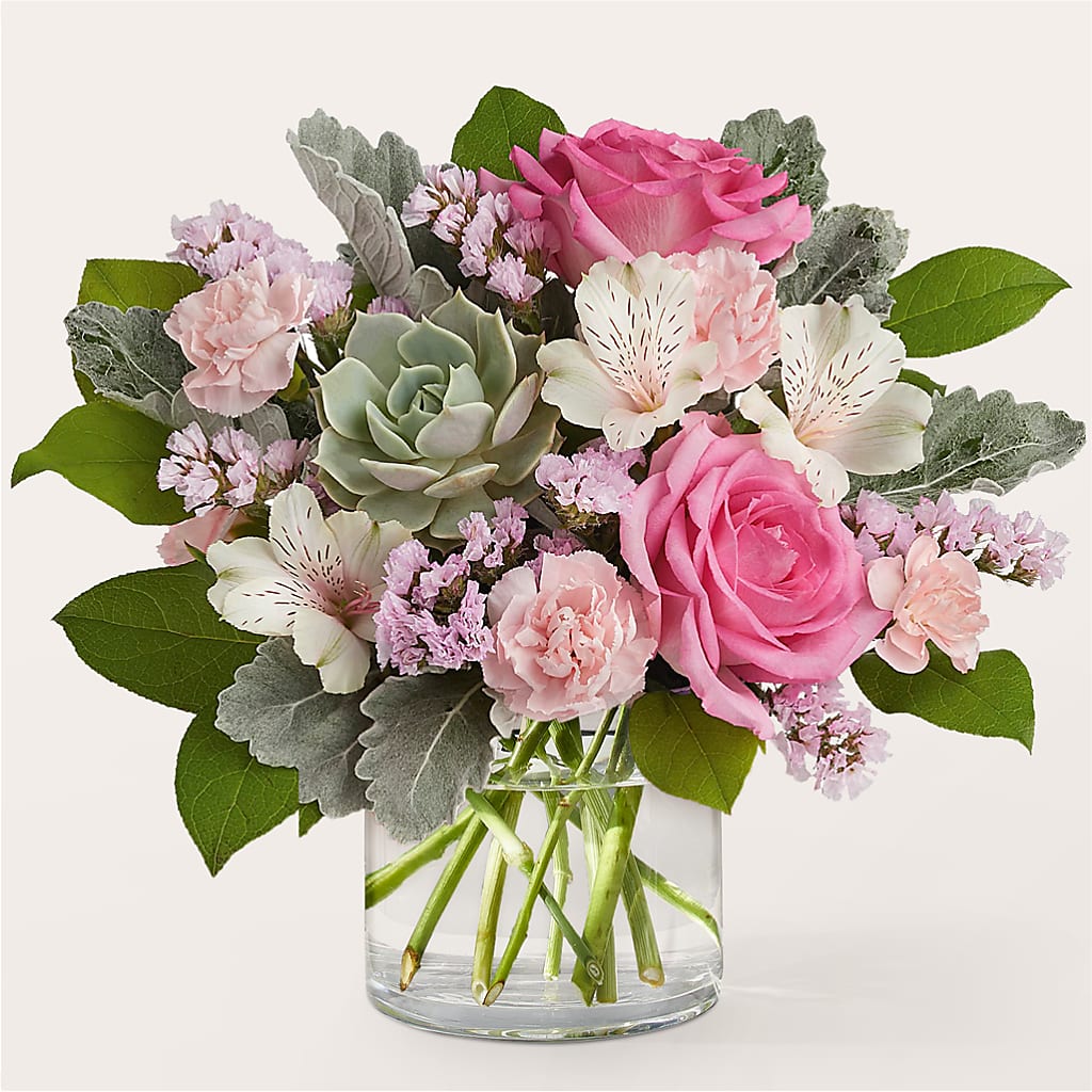 Dusty Rose Bouquet – Creative Florist, Cherry Valley MA