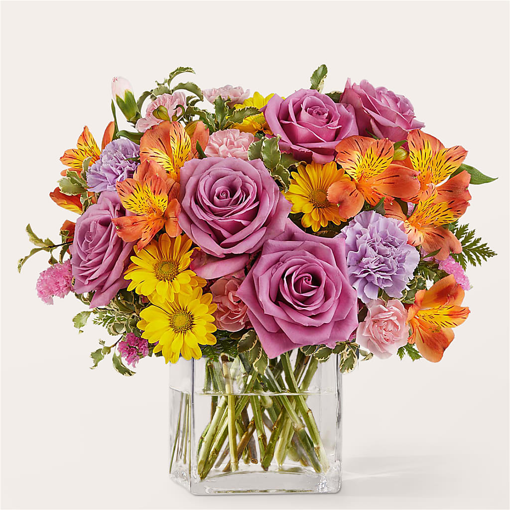 Shades of Happiness Bouquet – Creative Florist, Cherry Valley MA