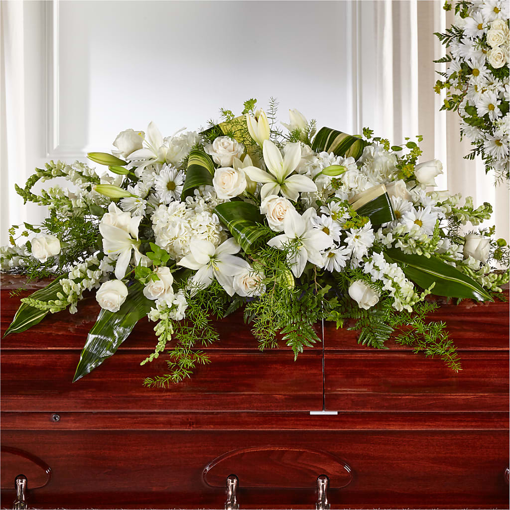 Abundance Casket Spray – Creative Florist, Cherry Valley MA