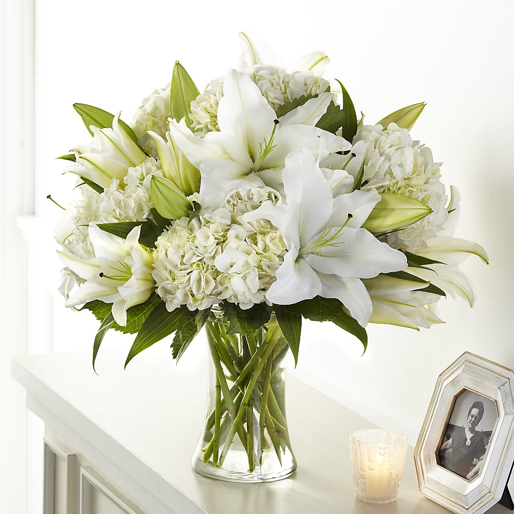 Compassionate Lily Bouquet – Creative Florist, Cherry Valley MA