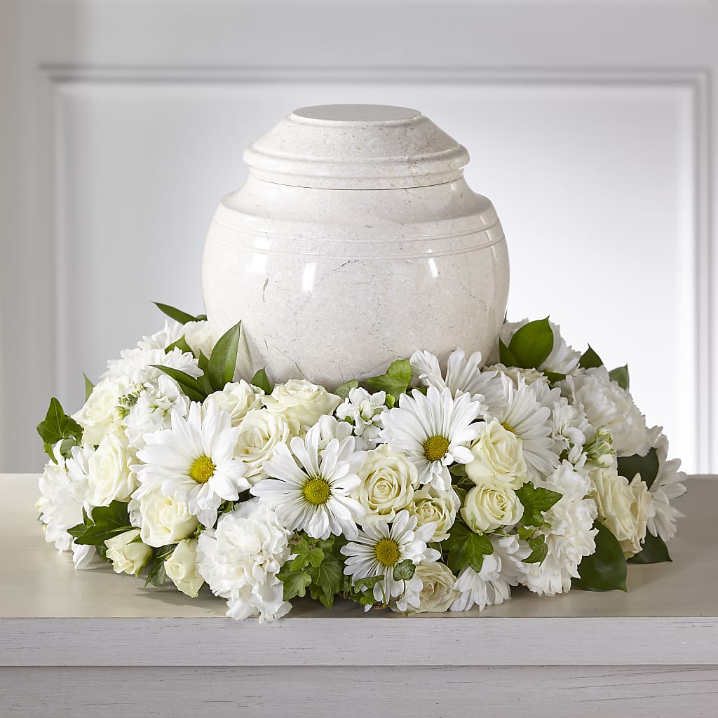 Ivory Gardens Cremation Adornment – Creative Florist, Cherry Valley MA