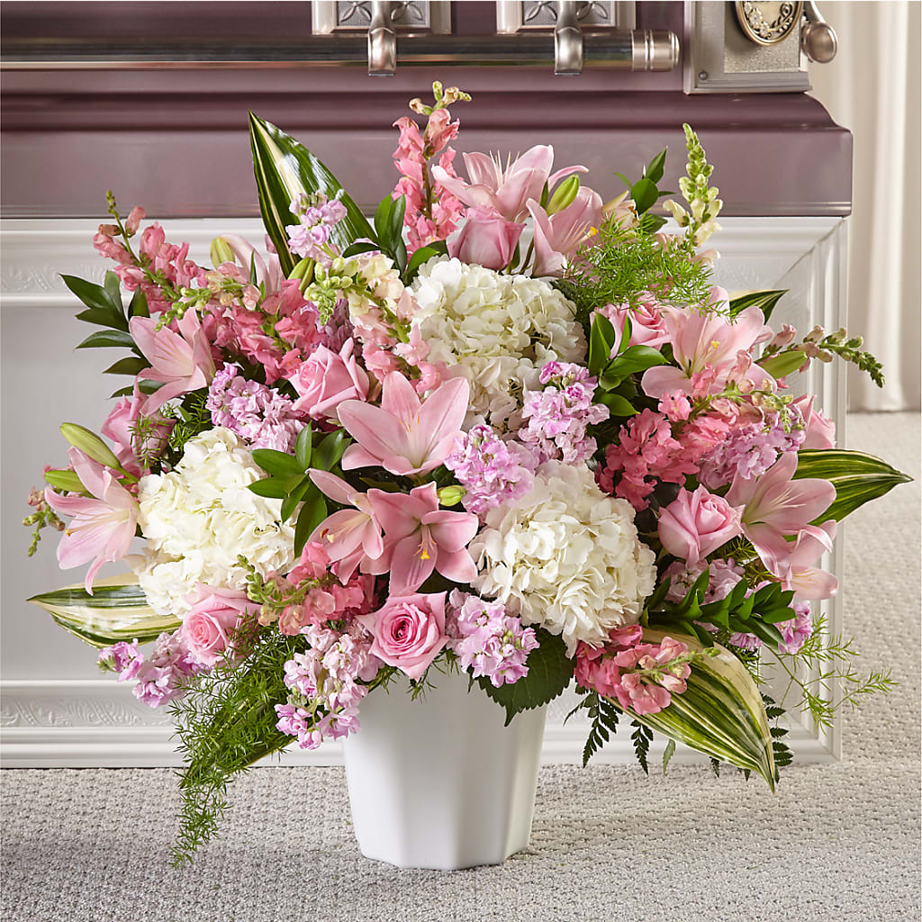 Simply Serene Floor Basket – Creative Florist, Cherry Valley MA