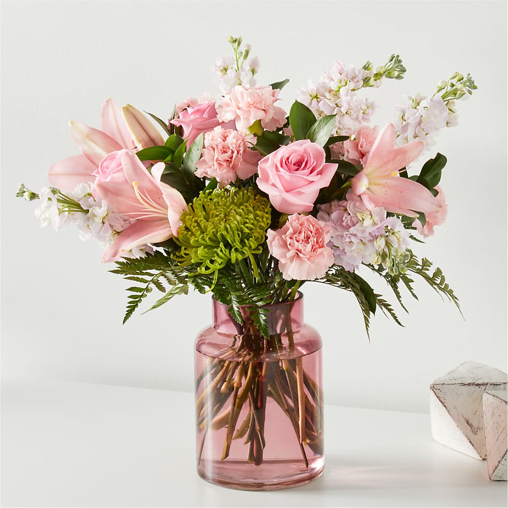 Pretty in Pink Bouquet – Creative Florist, Cherry Valley MA