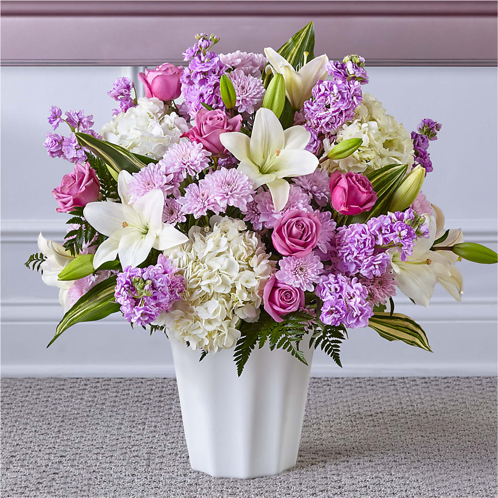 Heaven Sent Floor Basket – Creative Florist, Cherry Valley MA