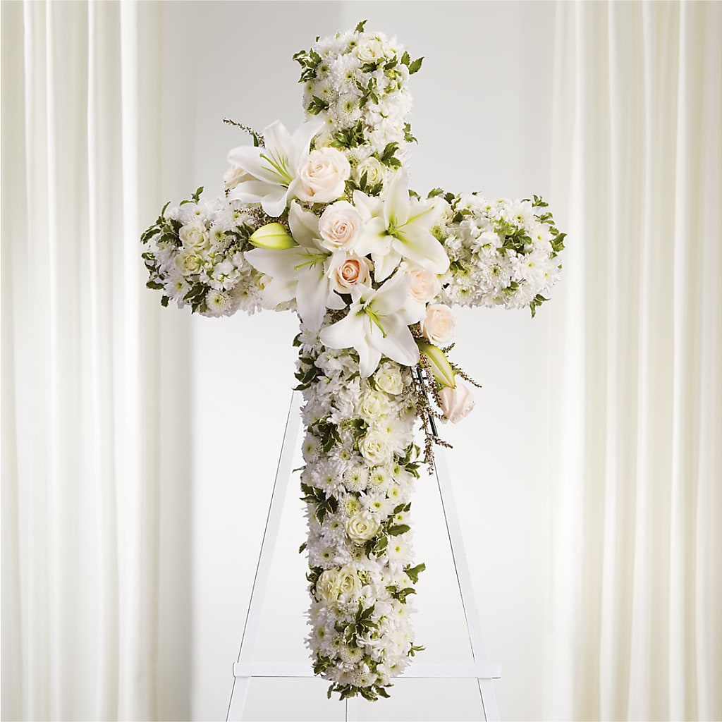 Spiritual Guidance Standing Spray – Creative Florist, Cherry Valley MA