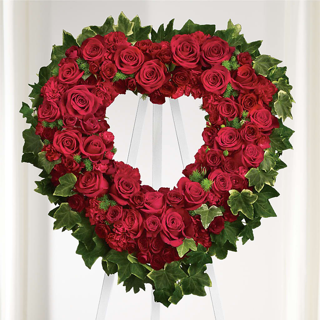 Wholehearted Standing Spray – Creative Florist, Cherry Valley MA