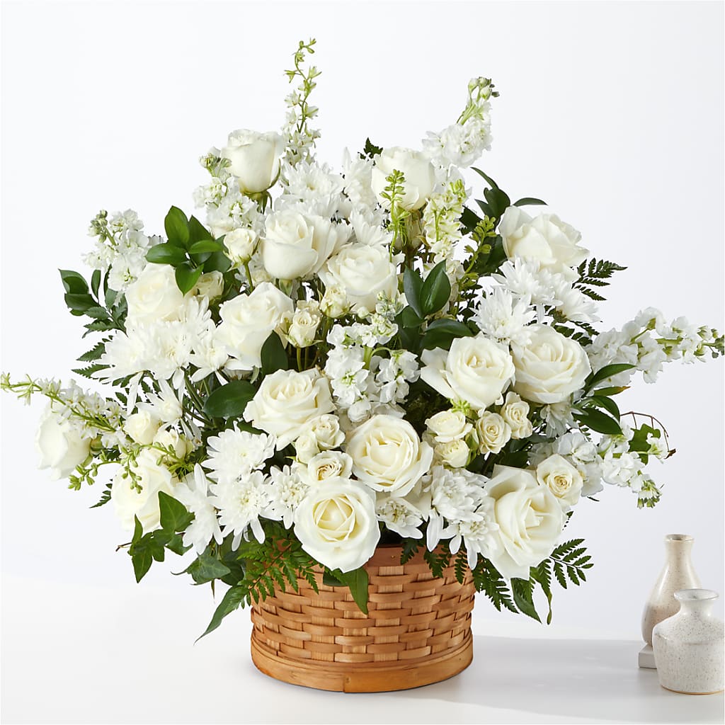 Heartfelt Condolences Arrangement – Creative Florist, Cherry Valley MA