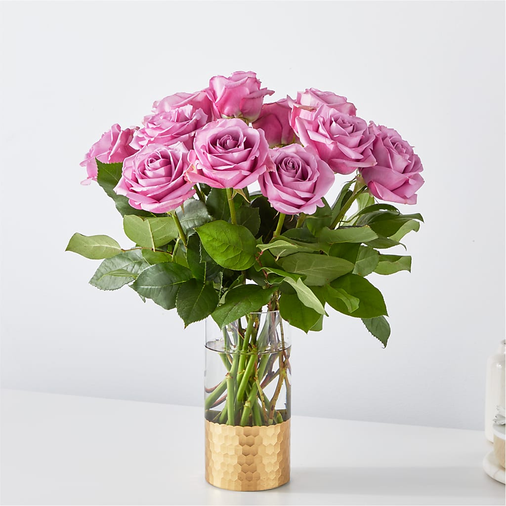 Secret Admirer Lavender Rose Bouquet – Creative Florist, Cherry Valley MA