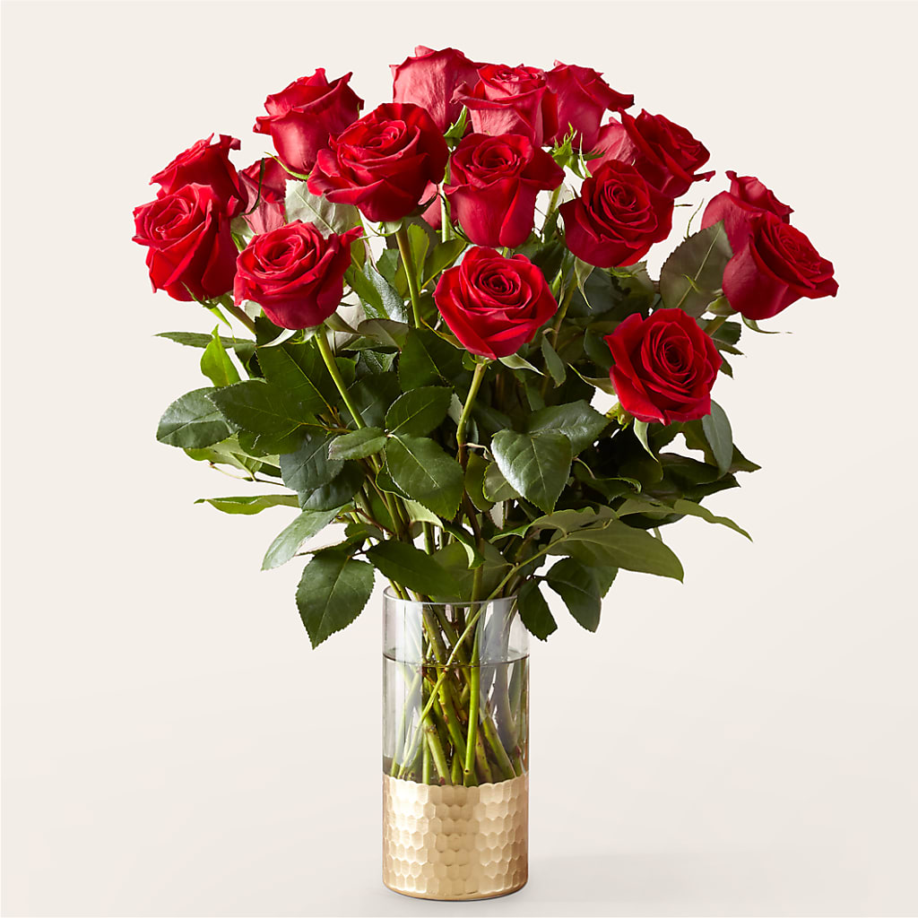 Classic Love Red Rose Bouquet – Creative Florist, Cherry Valley MA