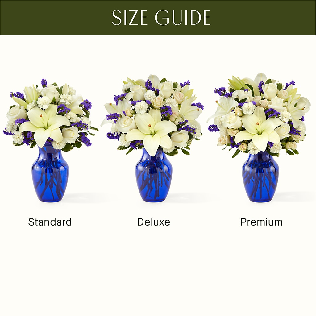 Sapphire Rush Bouquet – Creative Florist, Cherry Valley MA