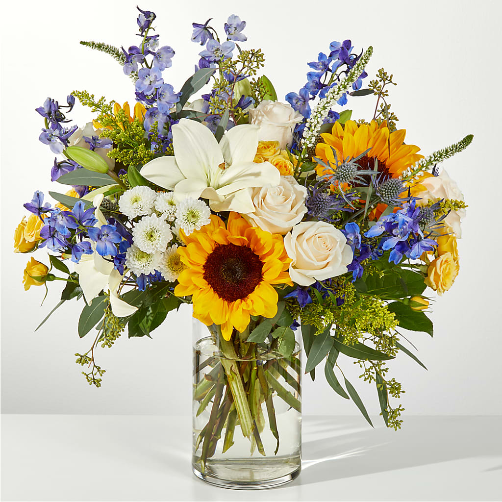 Wonderfully Sunny Bouquet – Creative Florist, Cherry Valley MA