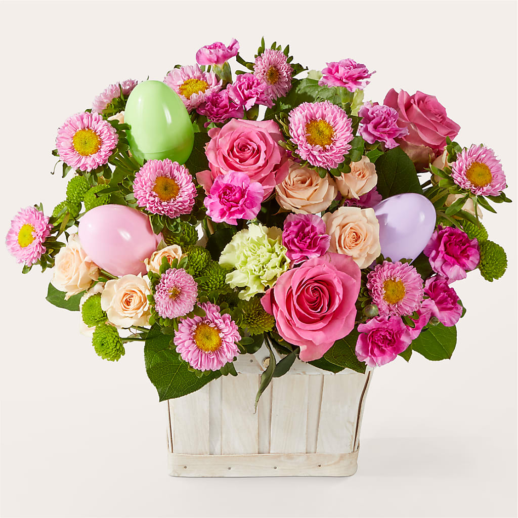Get Eggcited Basket – Creative Florist, Cherry Valley MA