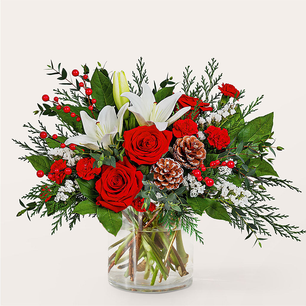 Best in Snow Bouquet – Creative Florist, Cherry Valley MA