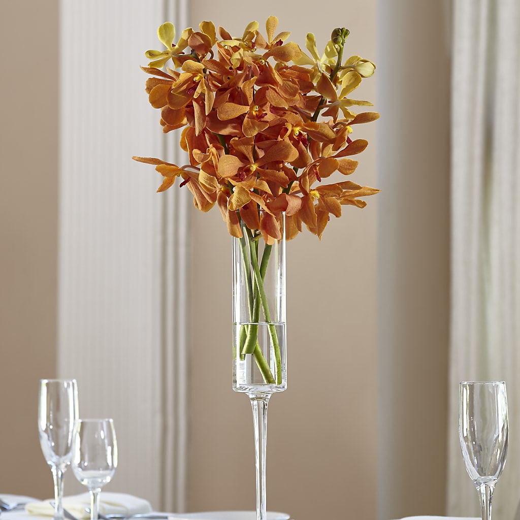Orange Mokara Bouquet – Creative Florist, Cherry Valley MA