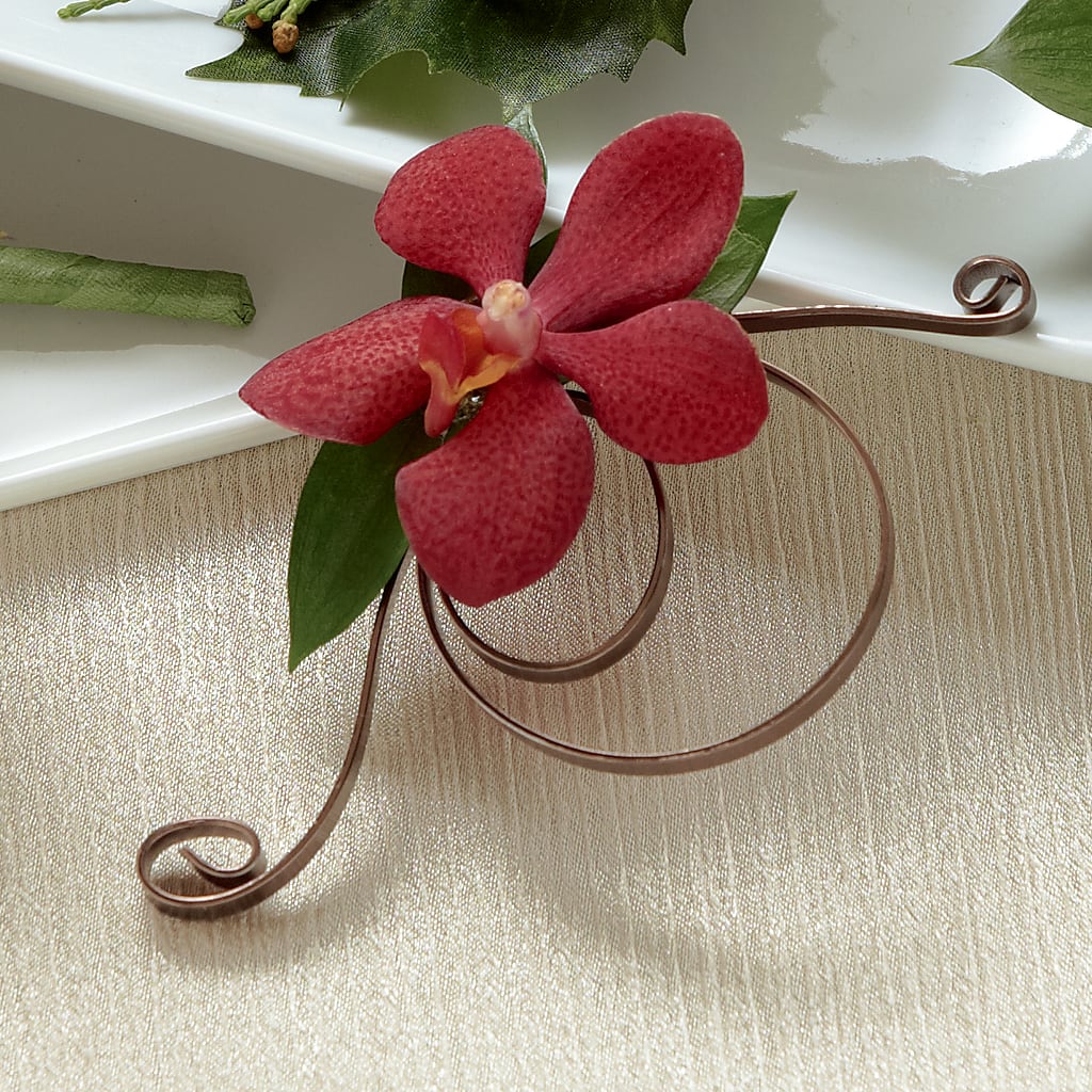 Red Mokara Boutonniere – Creative Florist, Cherry Valley MA