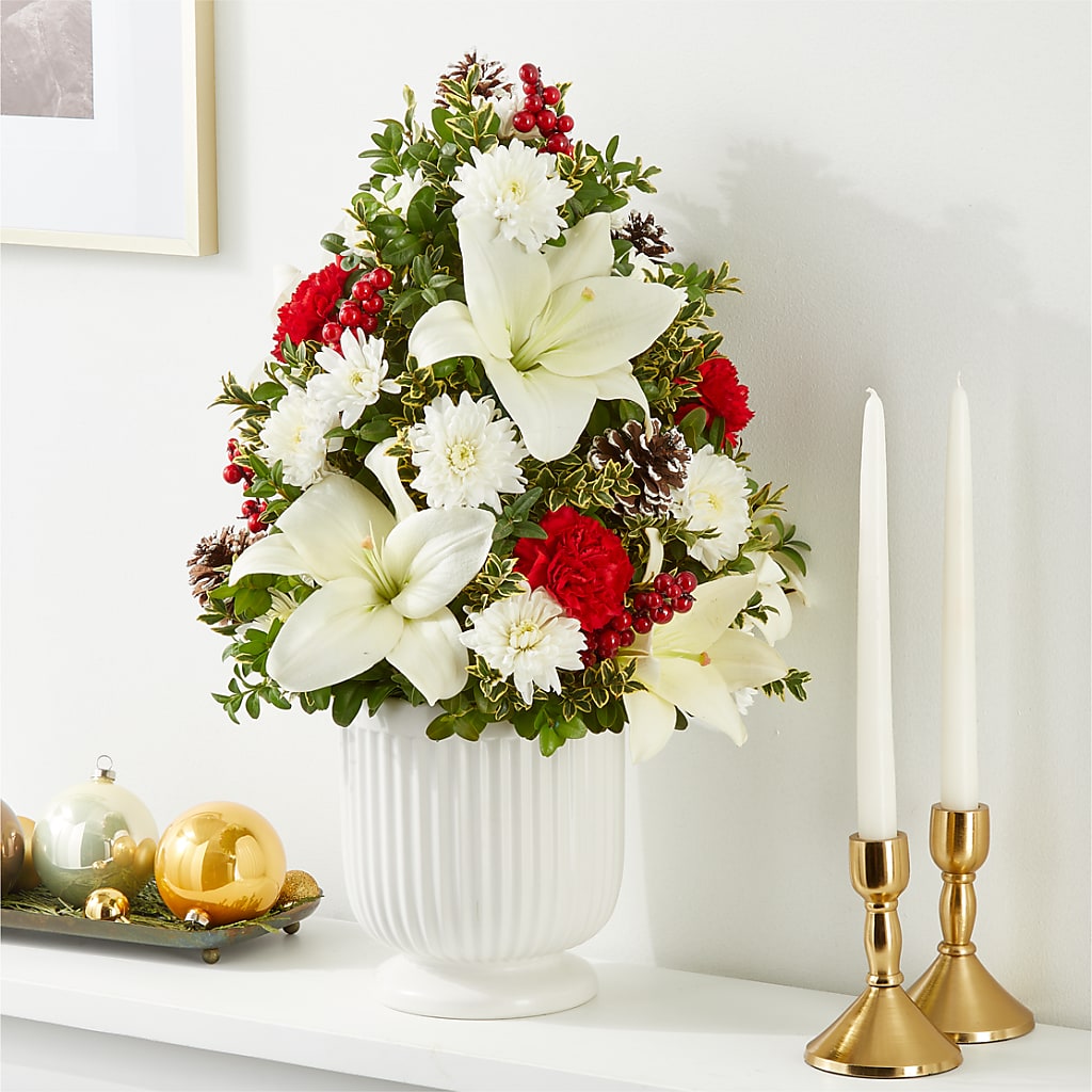 Festive Moments Tree –  Creative Florist, Cherry Valley MA