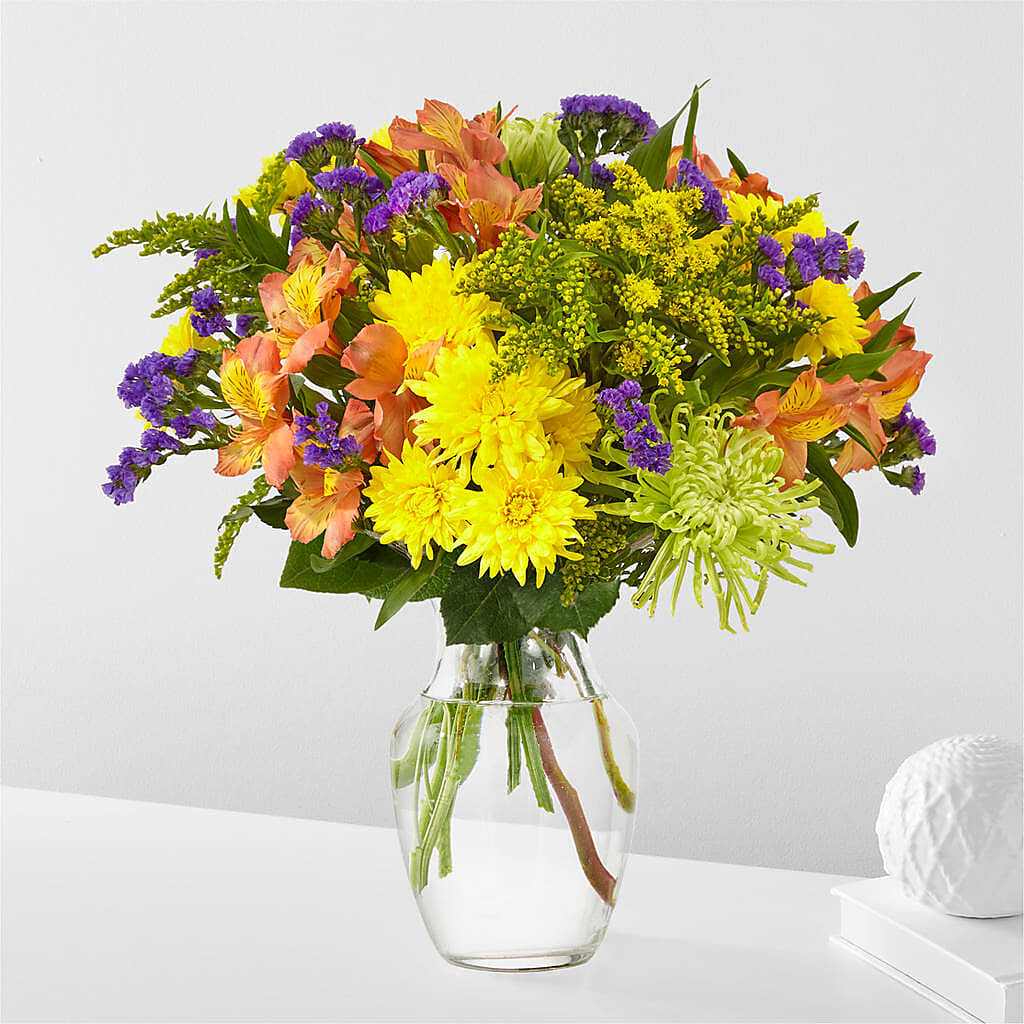 Marmalade Skies Bouquet –  Creative Florist, Cherry Valley MA