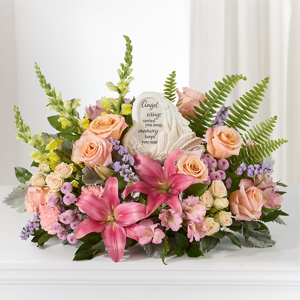 Gentle Light Arrangement –  Creative Florist, Cherry Valley MA