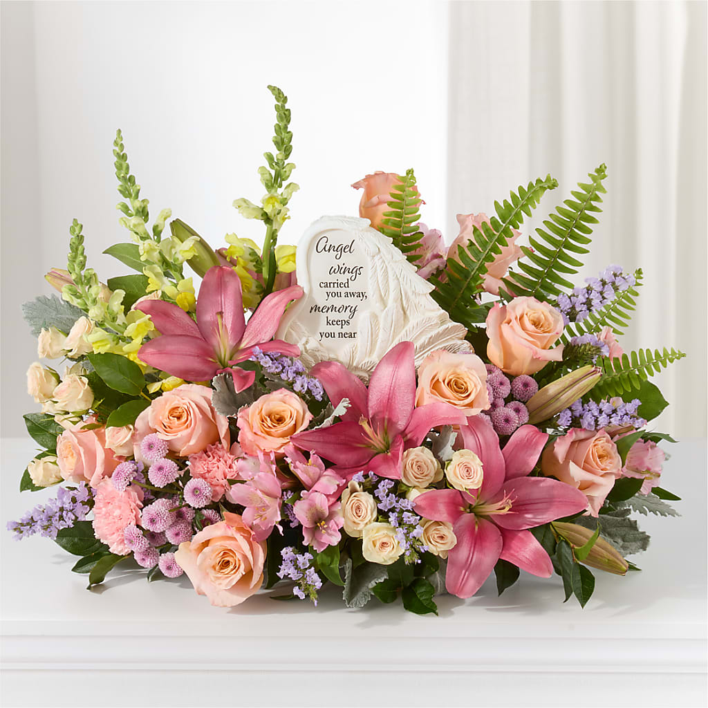 Gentle Light Arrangement –  Creative Florist, Cherry Valley MA