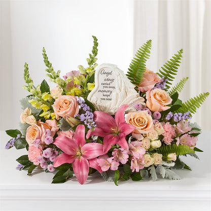 Gentle Light Arrangement –  Creative Florist, Cherry Valley MA
