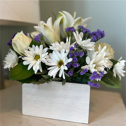 Beyond Blue Box Bouquet –  Creative Florist, Cherry Valley MA