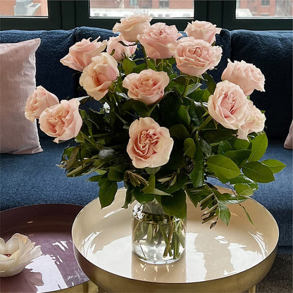 Long Stem Pink Rose Bouquet –  Creative Florist, Cherry Valley MA