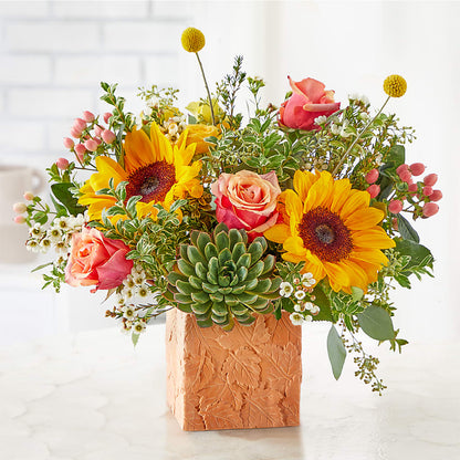 Sunflower Season Bouquet –  Creative Florist, Cherry Valley MA