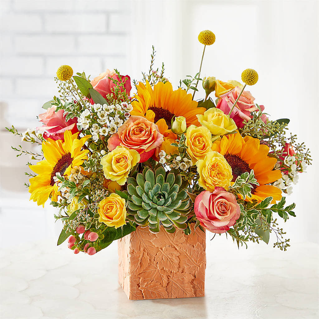 Sunflower Season Bouquet –  Creative Florist, Cherry Valley MA