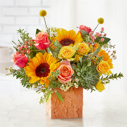 Sunflower Season Bouquet –  Creative Florist, Cherry Valley MA