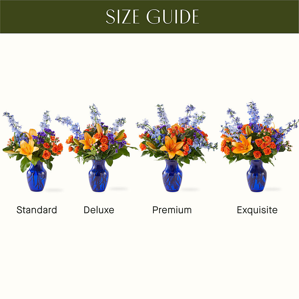 Radiant Citrus Bouquet –  Creative Florist, Cherry Valley MA