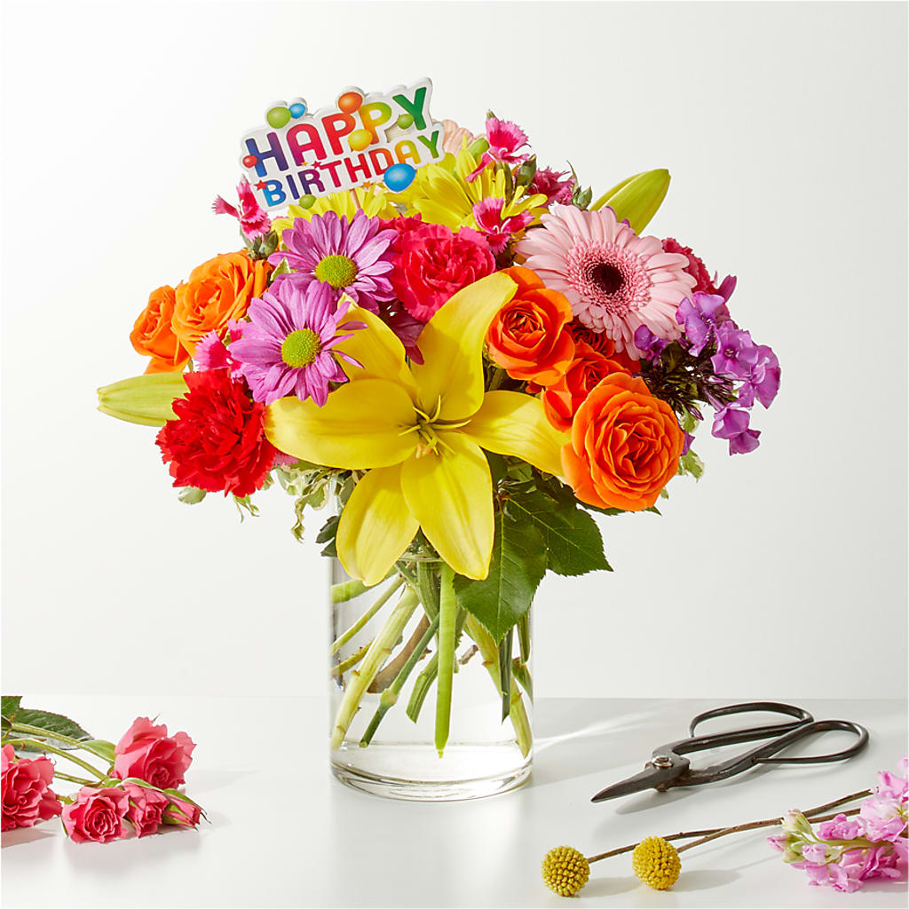 Cue the Confetti - A Florist Original –  Creative Florist, Cherry Valley MA