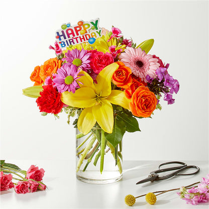 Cue the Confetti - A Florist Original –  Creative Florist, Cherry Valley MA