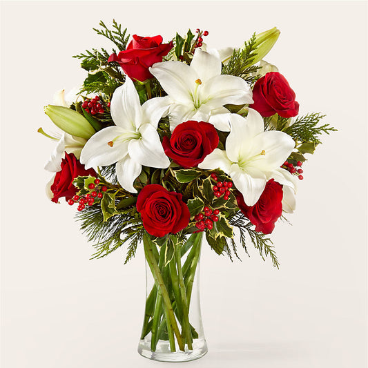 Sparkling Snowflakes Bouquet –  Creative Florist, Cherry Valley MA