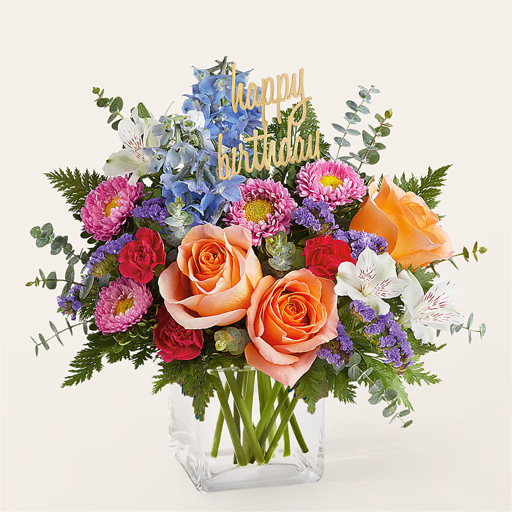 Birthday Bash Bouquet –  Creative Florist, Cherry Valley MA