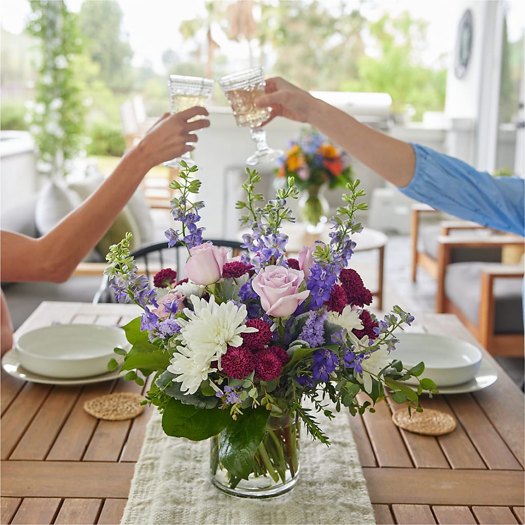 Violet Frost Bouquet –  Creative Florist, Cherry Valley MA