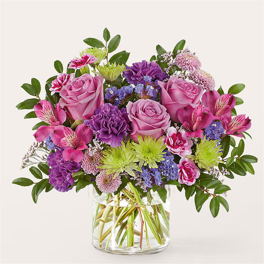Glass Half Full Bouquet –  Creative Florist, Cherry Valley MA