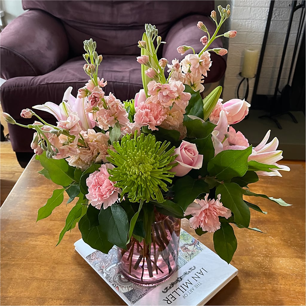 Pretty in Pink Bouquet –  Creative Florist, Cherry Valley MA