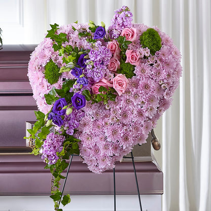 Treasured Love Standing Heart –  Creative Florist, Cherry Valley MA